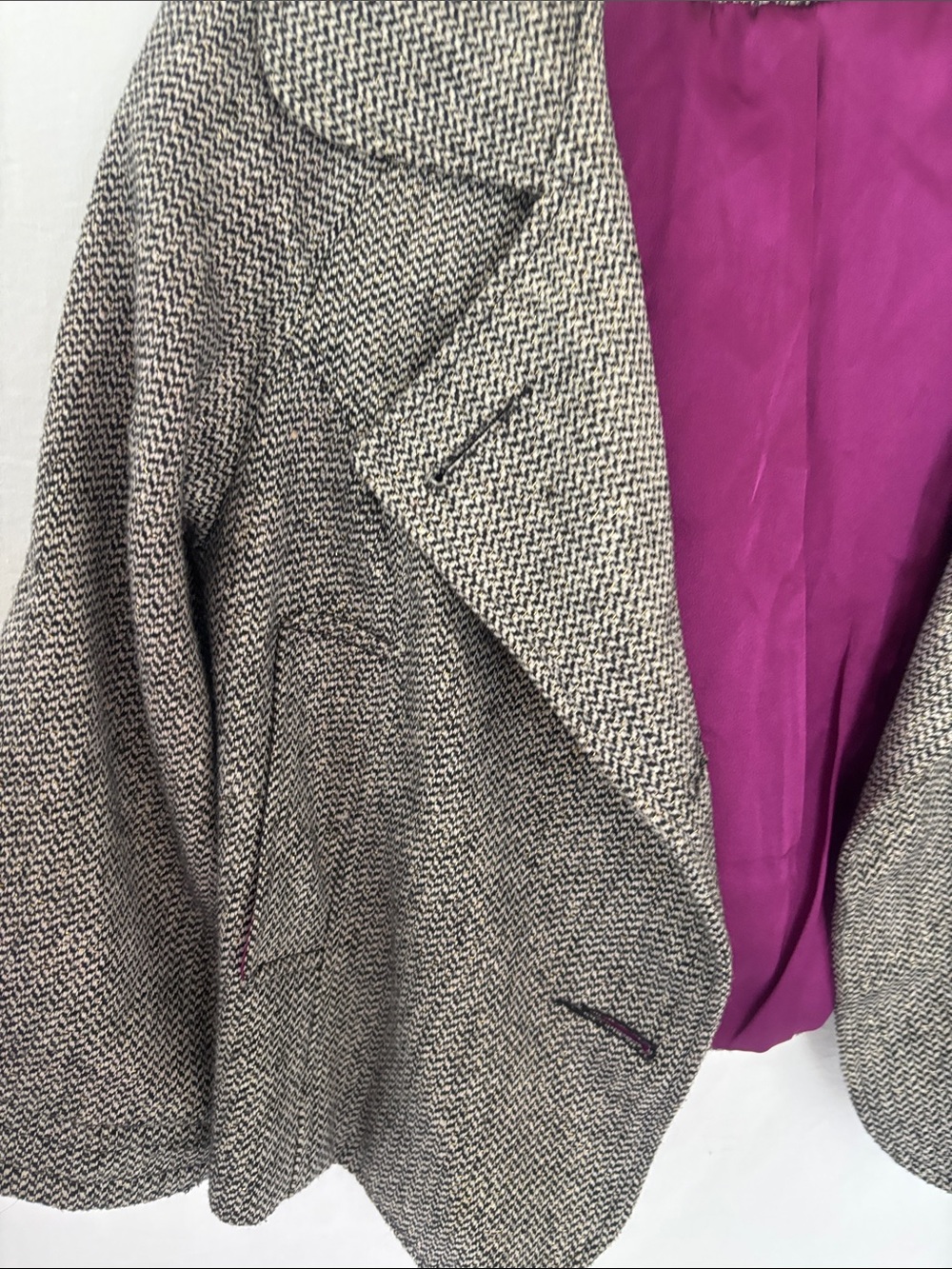 Vertigo Paris Magenta Lined Women's Blazer Size XS. Great Condition